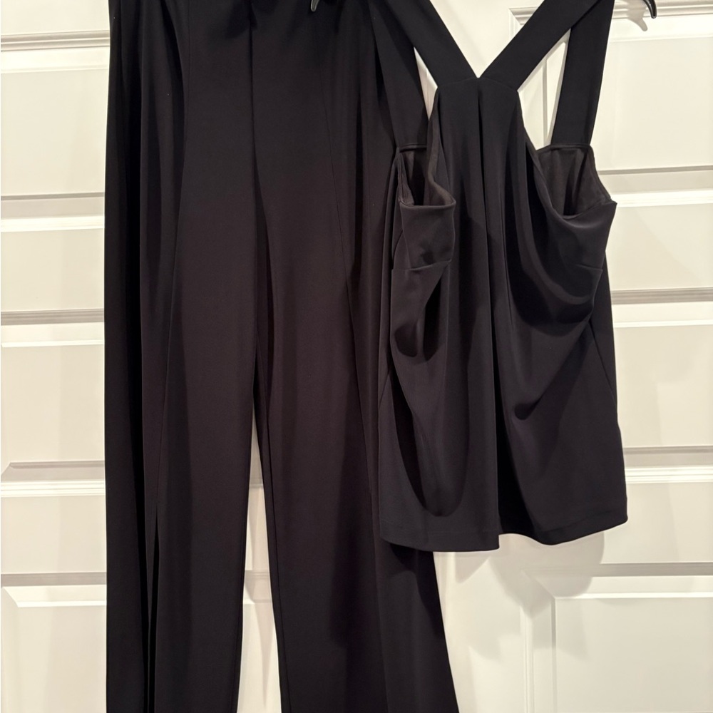 Boston Proper Classic Black Jumpsuit